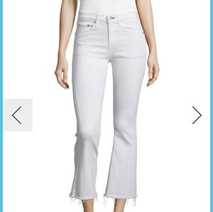 Rag & bone Cropped Flare-Leg Jeans
